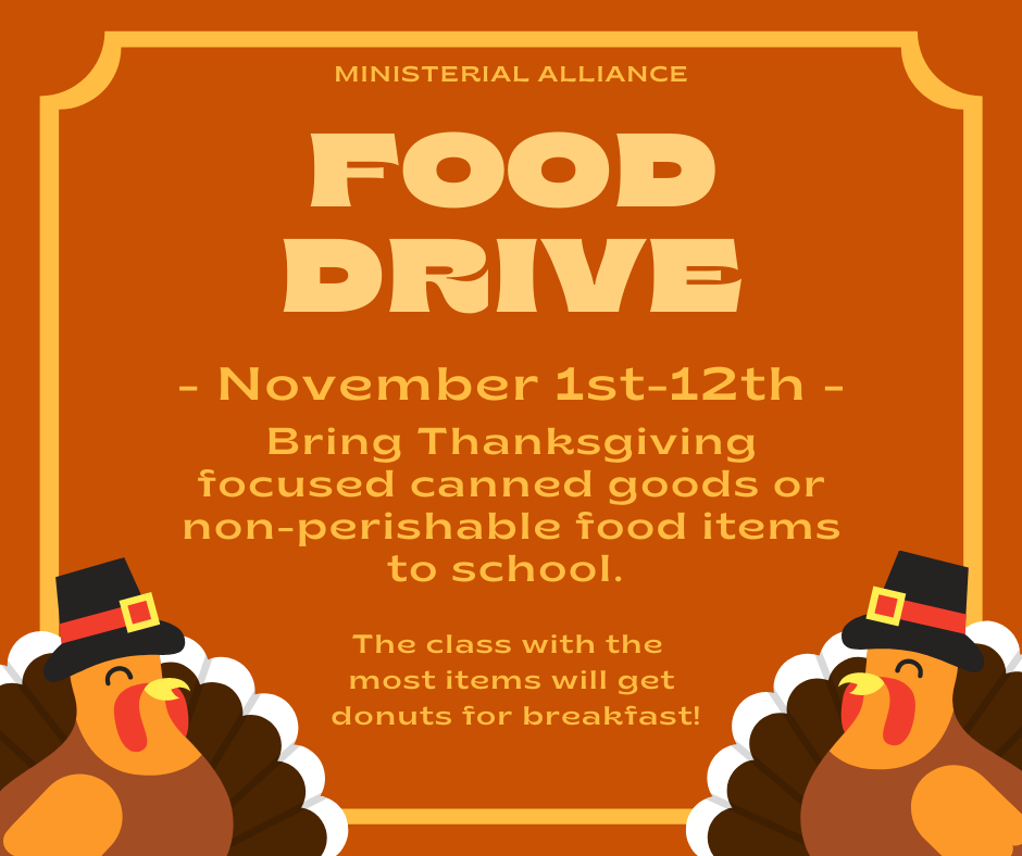 Pattonsburg RII School District Canned Food Drive